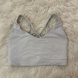 Athleta white sports bra
